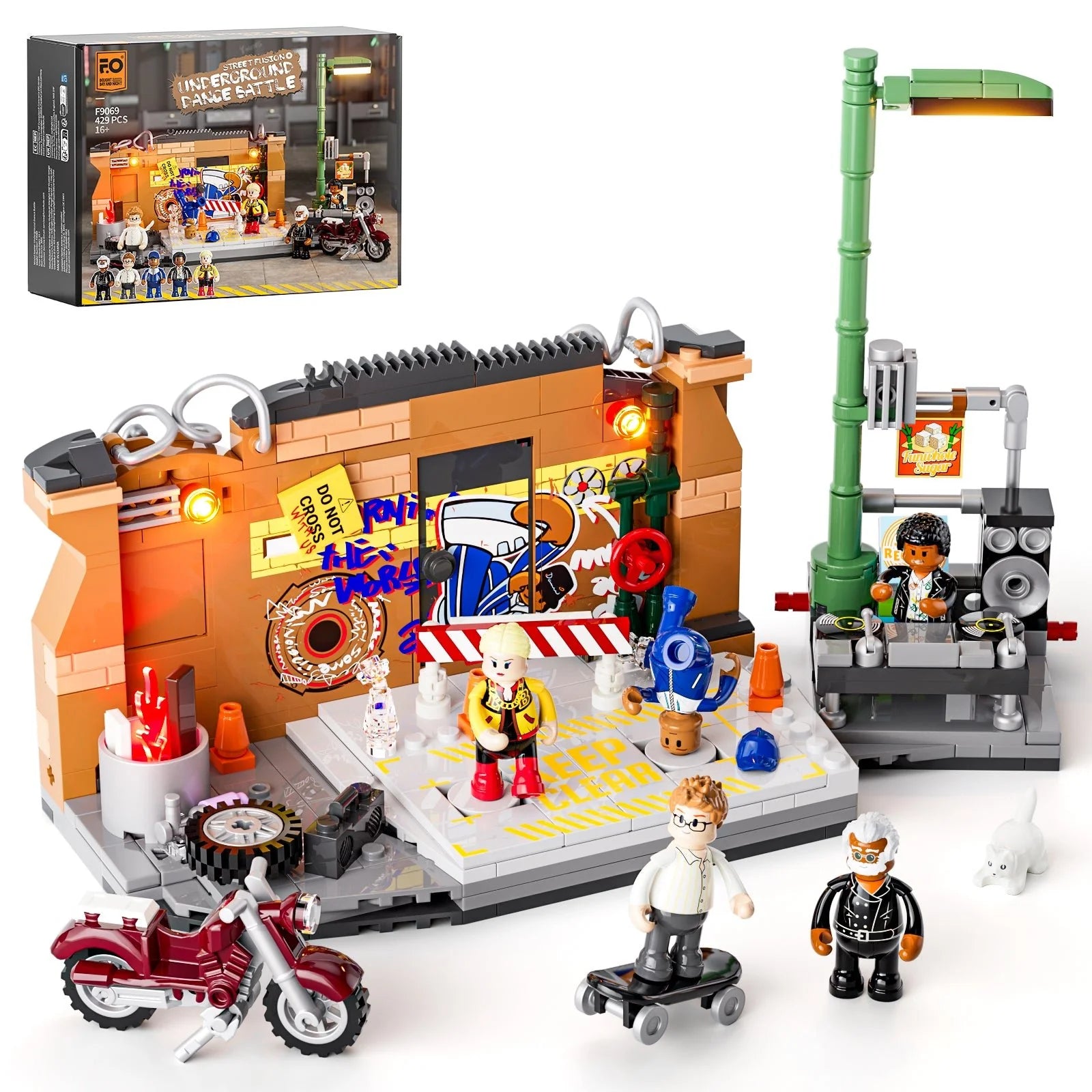 Lumibricks F9069 - Underground Dance Battle - Untergrund-Tanzschlacht