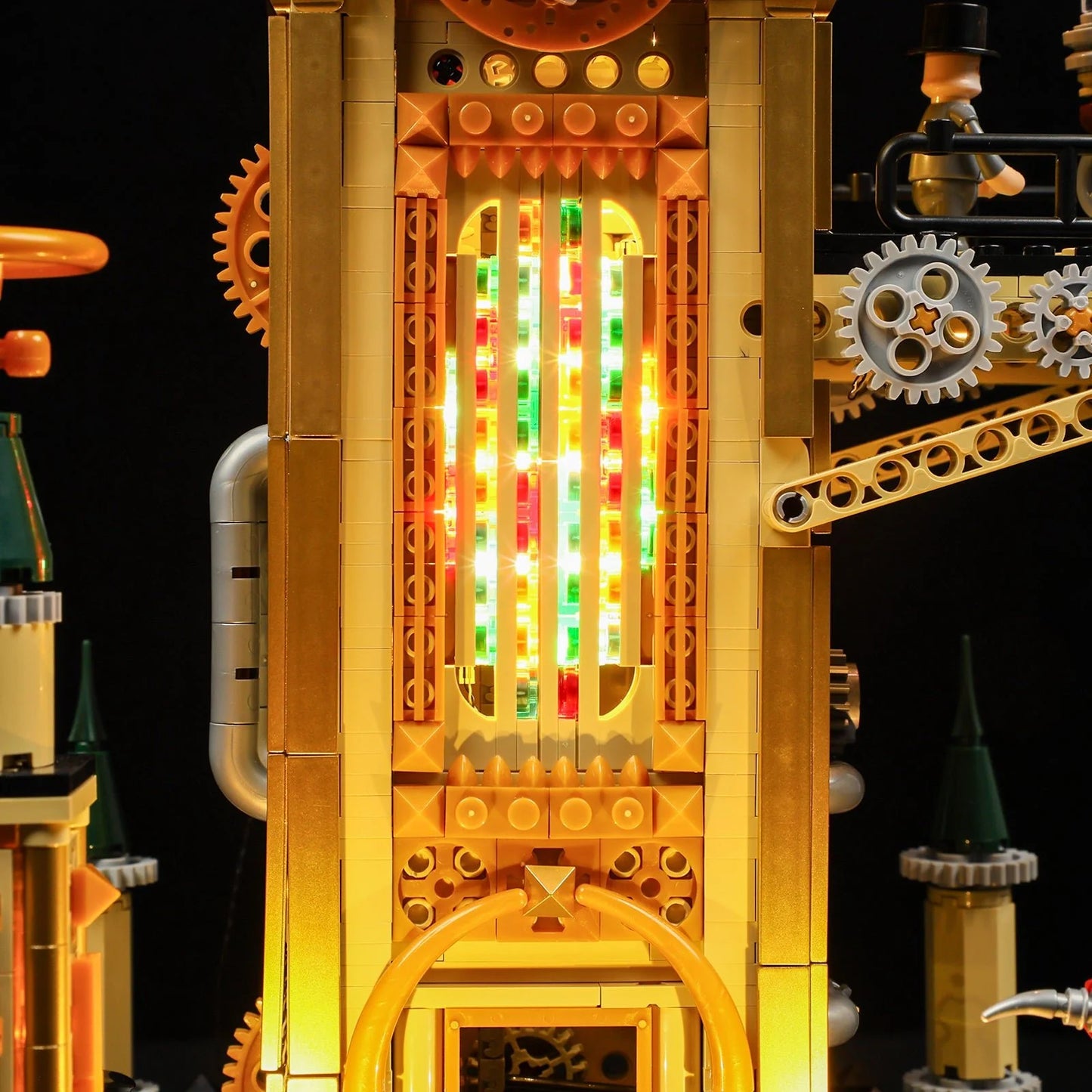 Lumibricks F9070 - Steampunkt Watch Tower - Steampunk-Wachturm