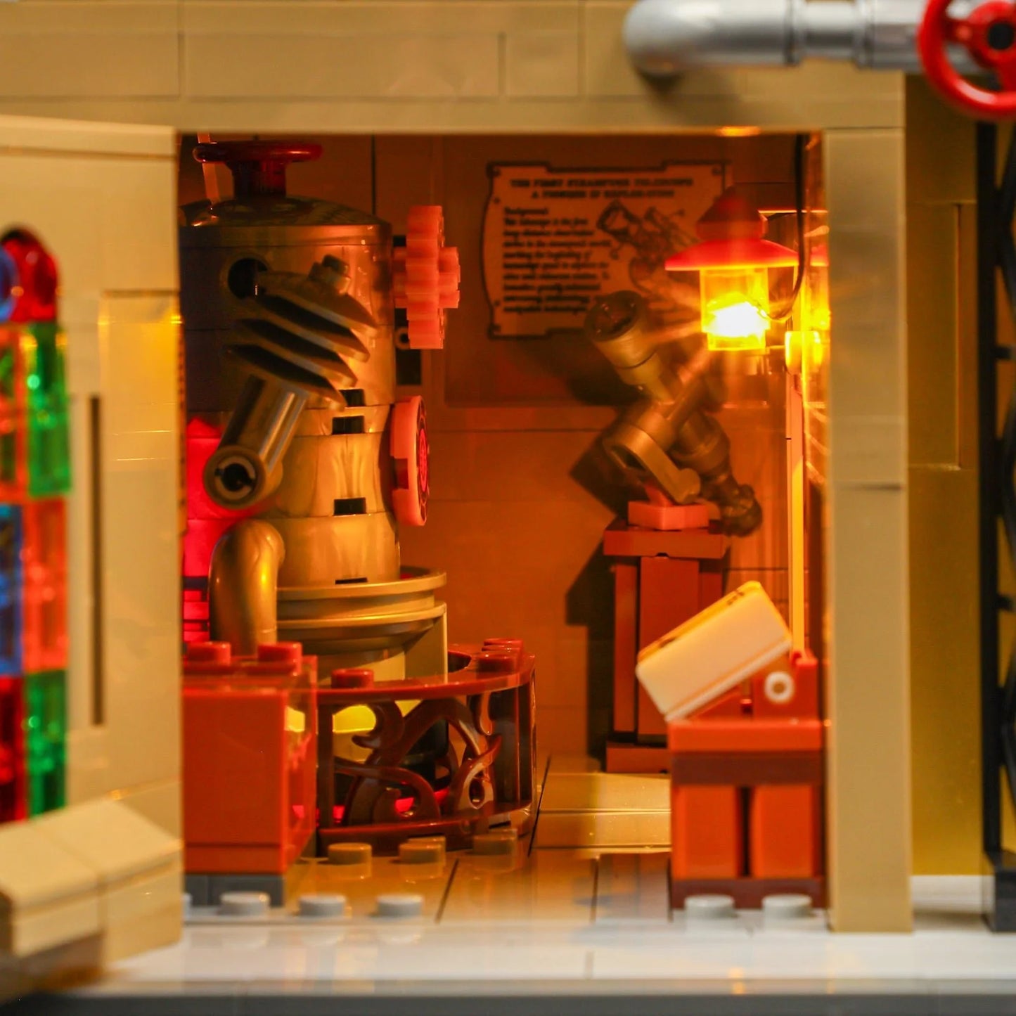 Lumibricks F9070 - Steampunkt Watch Tower - Steampunk-Wachturm