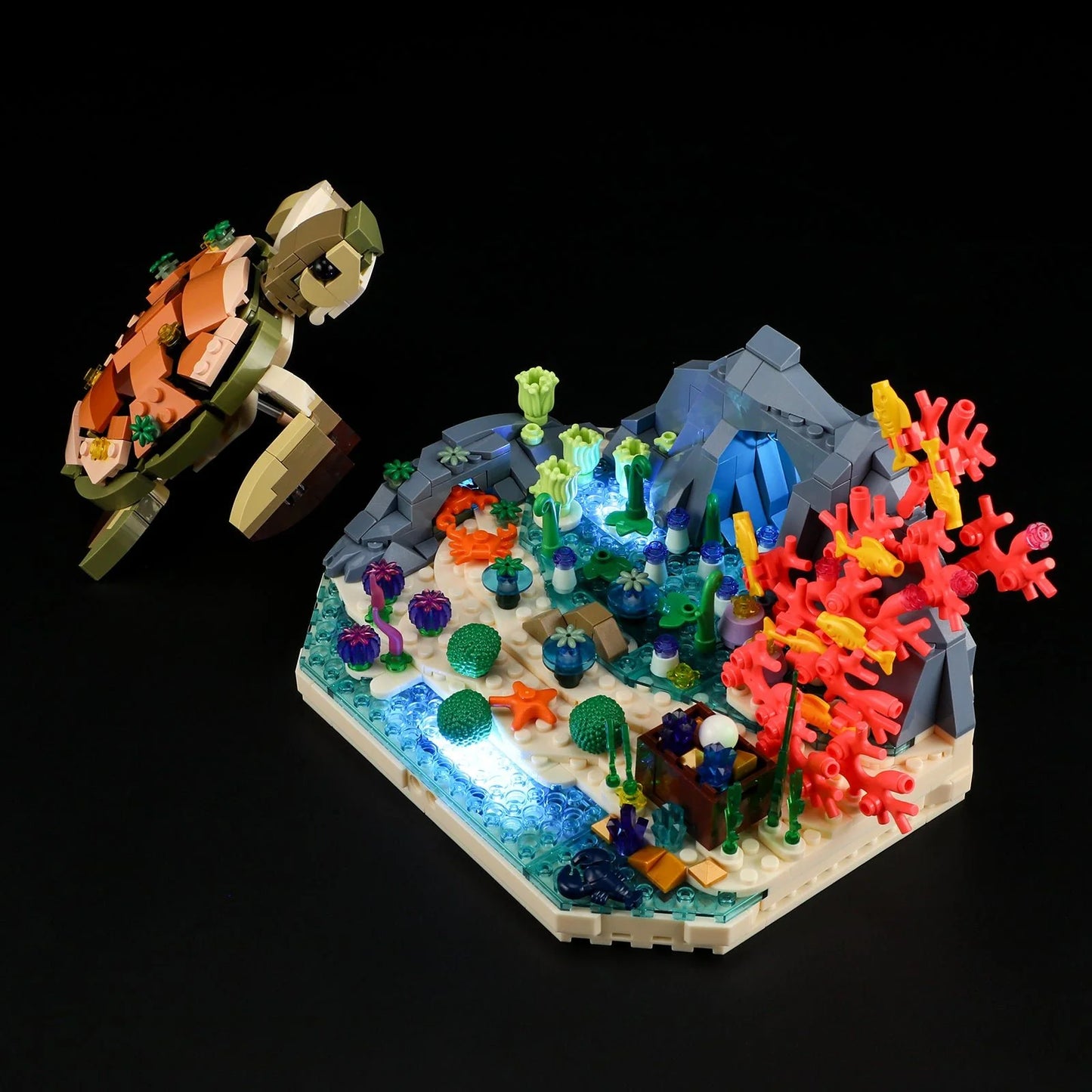 Lumibricks F9072 - Turtle Reef Dream - Schildkrötenriff-Traum