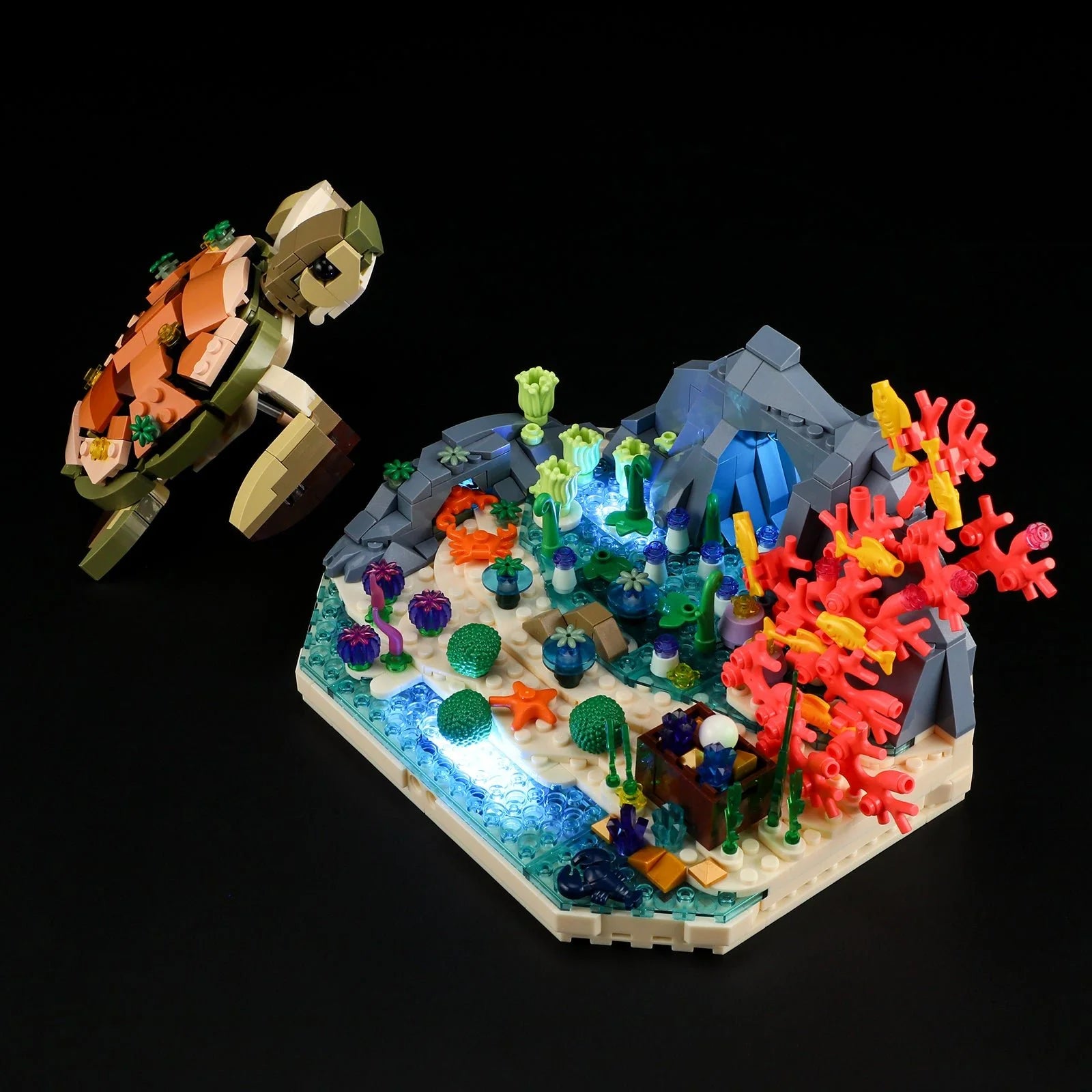 Lumibricks F9072 - Turtle Reef Dream - Schildkrötenriff-Traum