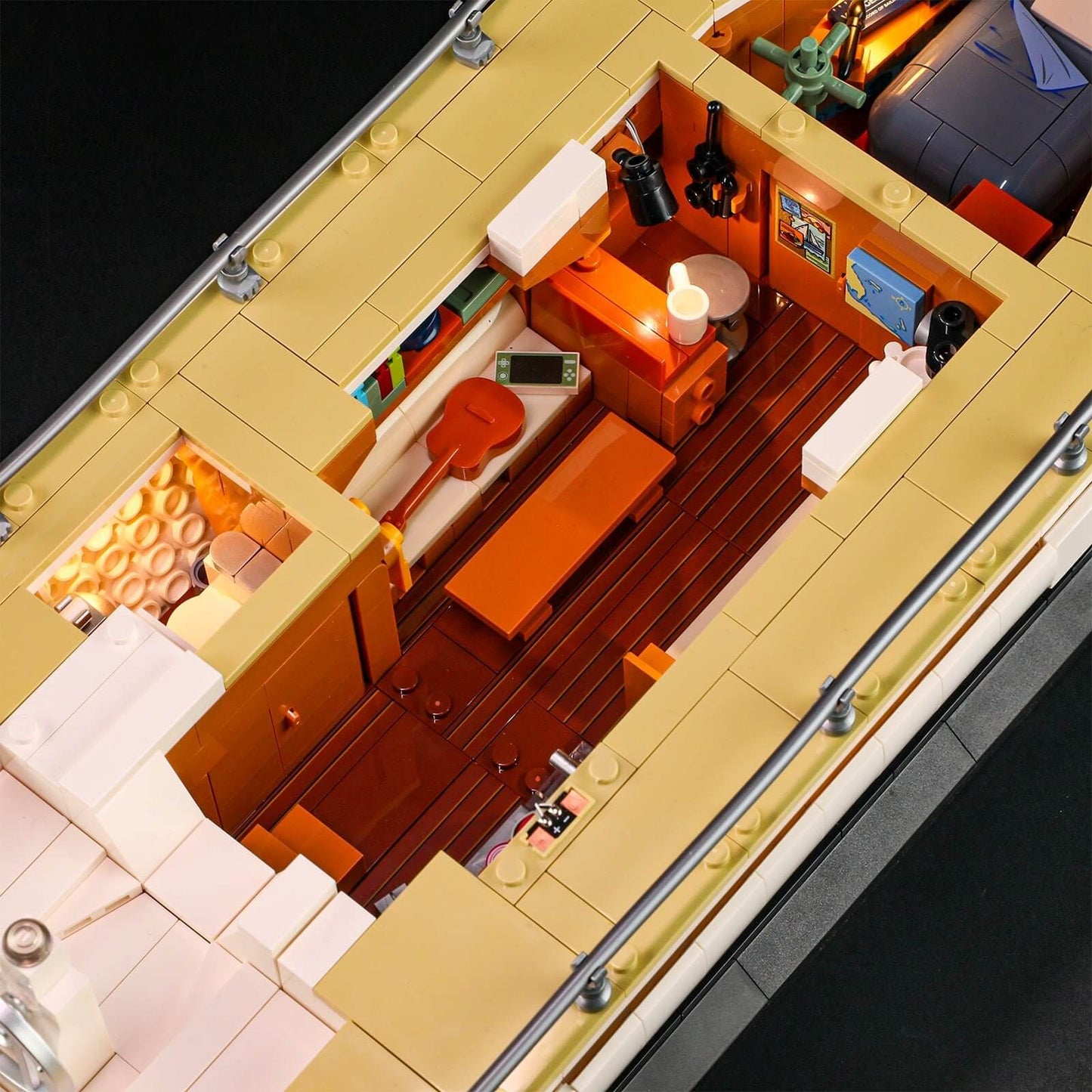 Lumibricks F9074 - The Sailboat: La Brisa - Das Segelboot: La Brisa