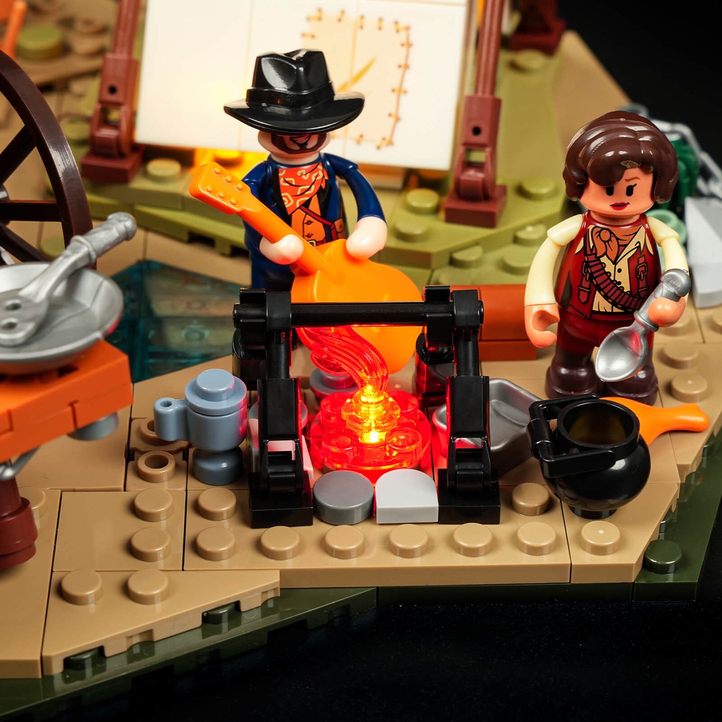 Lumibricks F9076 - Cowboy Camp - Cowboy-Camp