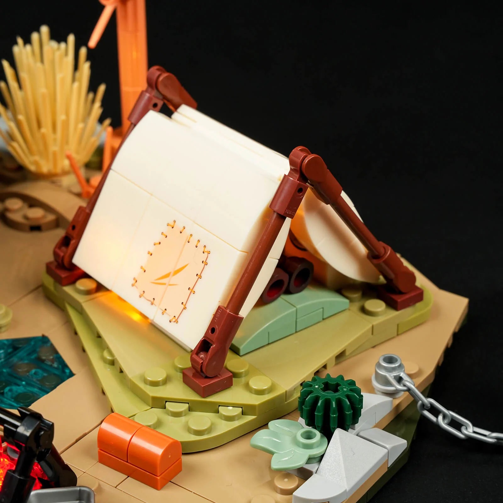 Lumibricks F9076 - Cowboy Camp - Cowboy-Camp