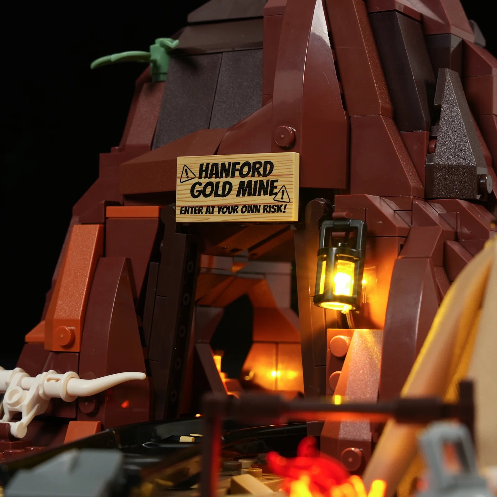 Lumibricks F9077 - Old West Gold Mine - Goldmine des Wilden Westens