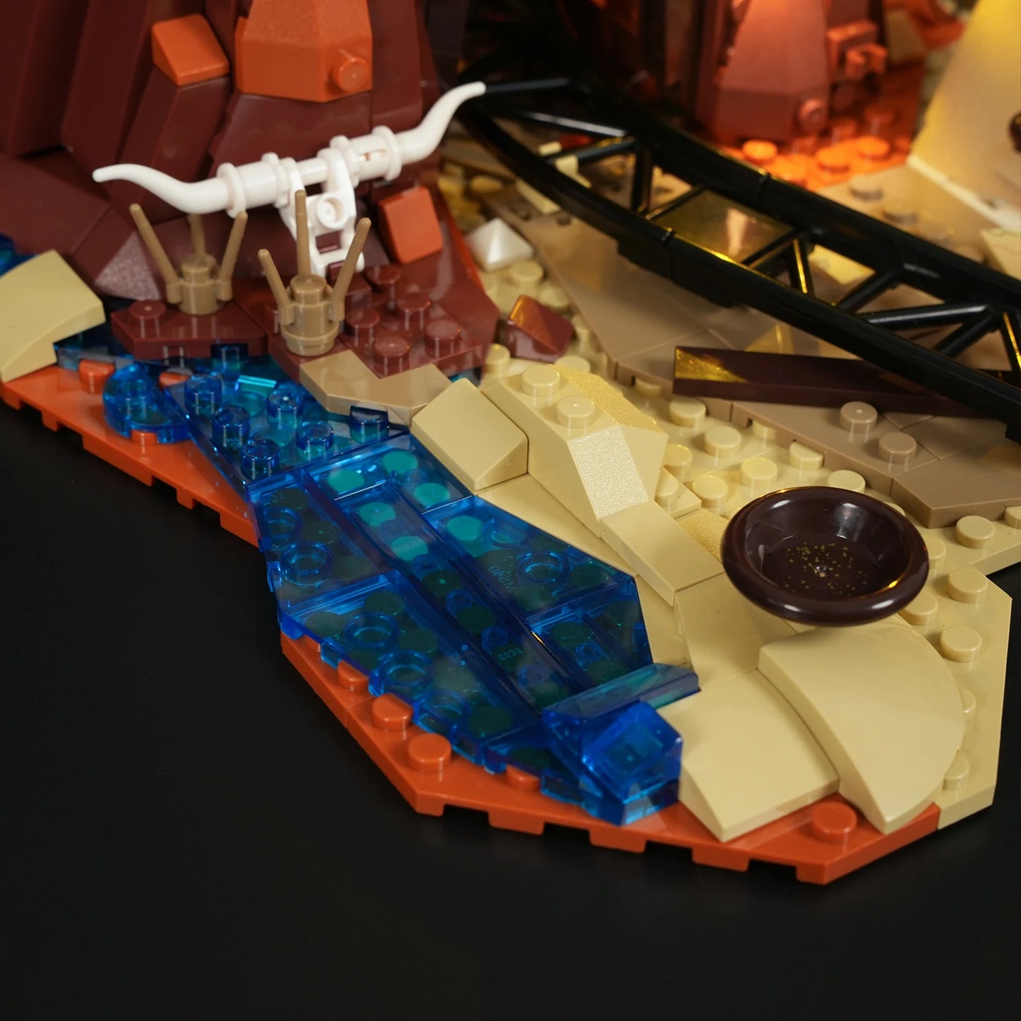 Lumibricks F9077 - Old West Gold Mine - Goldmine des Wilden Westens