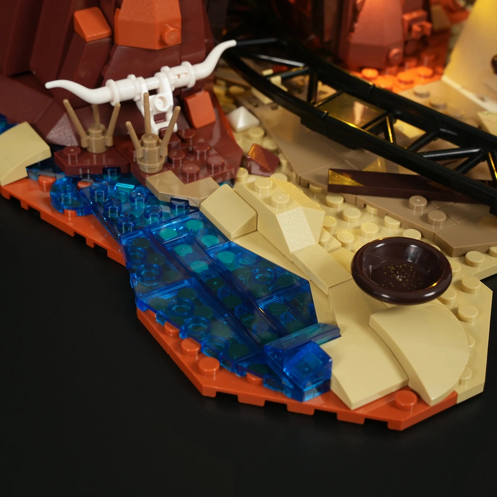 Lumibricks F9077 - Old West Gold Mine - Goldmine des Wilden Westens