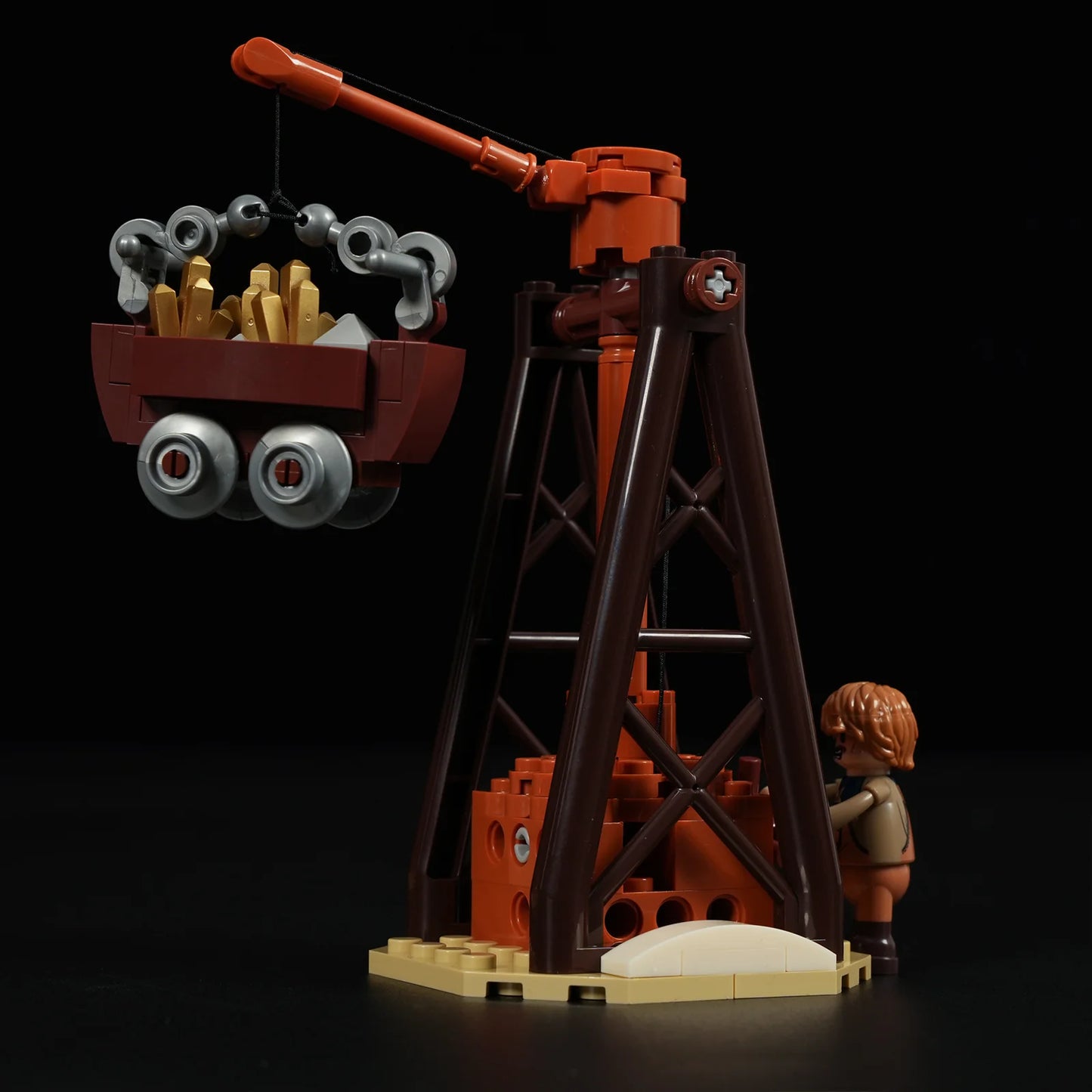 Lumibricks F9077 - Old West Gold Mine - Goldmine des Wilden Westens