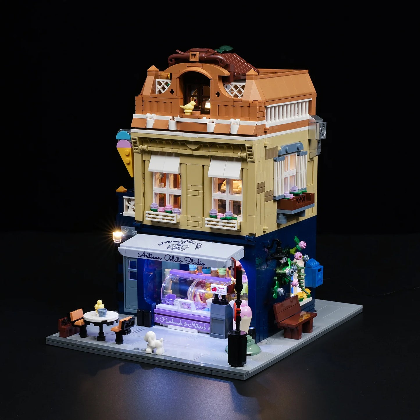 Lumibricks F9078 - Gelato Store - Eisdiele