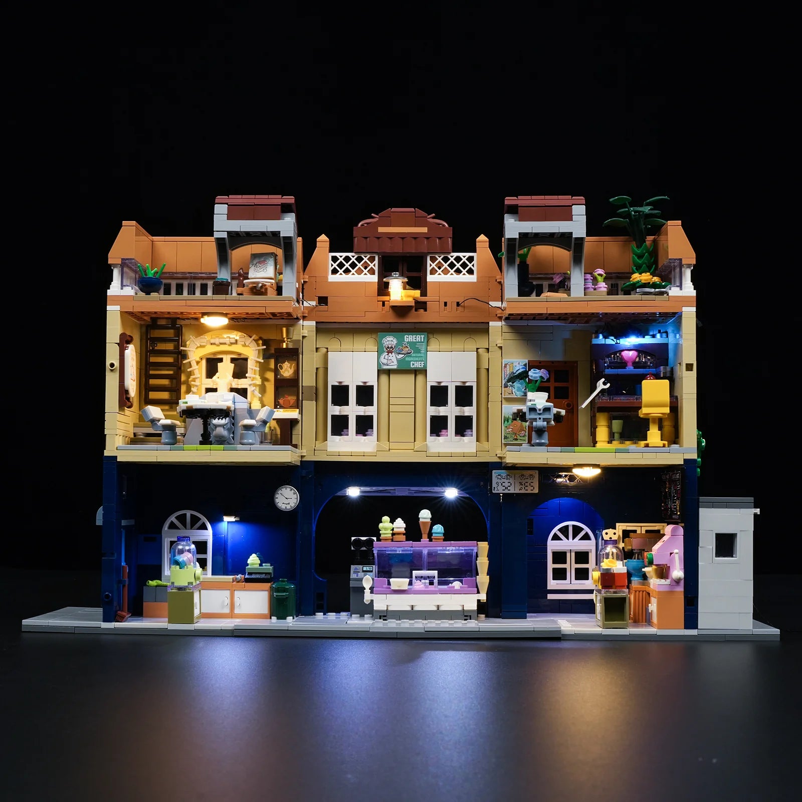 Lumibricks F9078 - Gelato Store - Eisdiele
