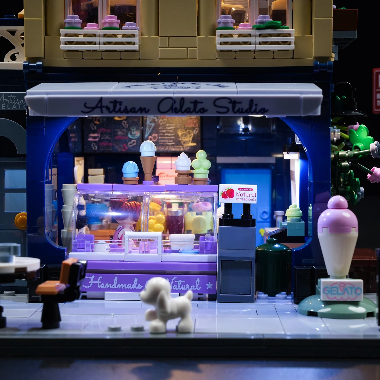 Lumibricks F9078 - Gelato Store - Eisdiele