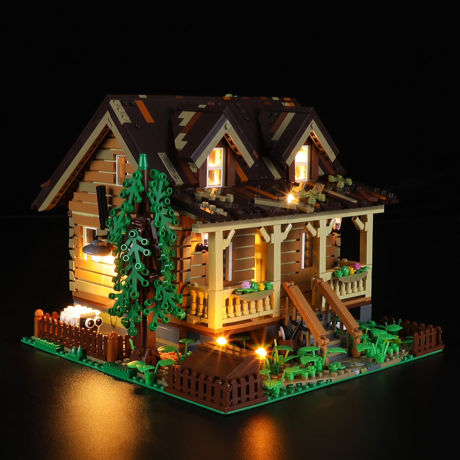 Lumibricks Funwhole FH9001 - Wood Cabin - Holzhütte