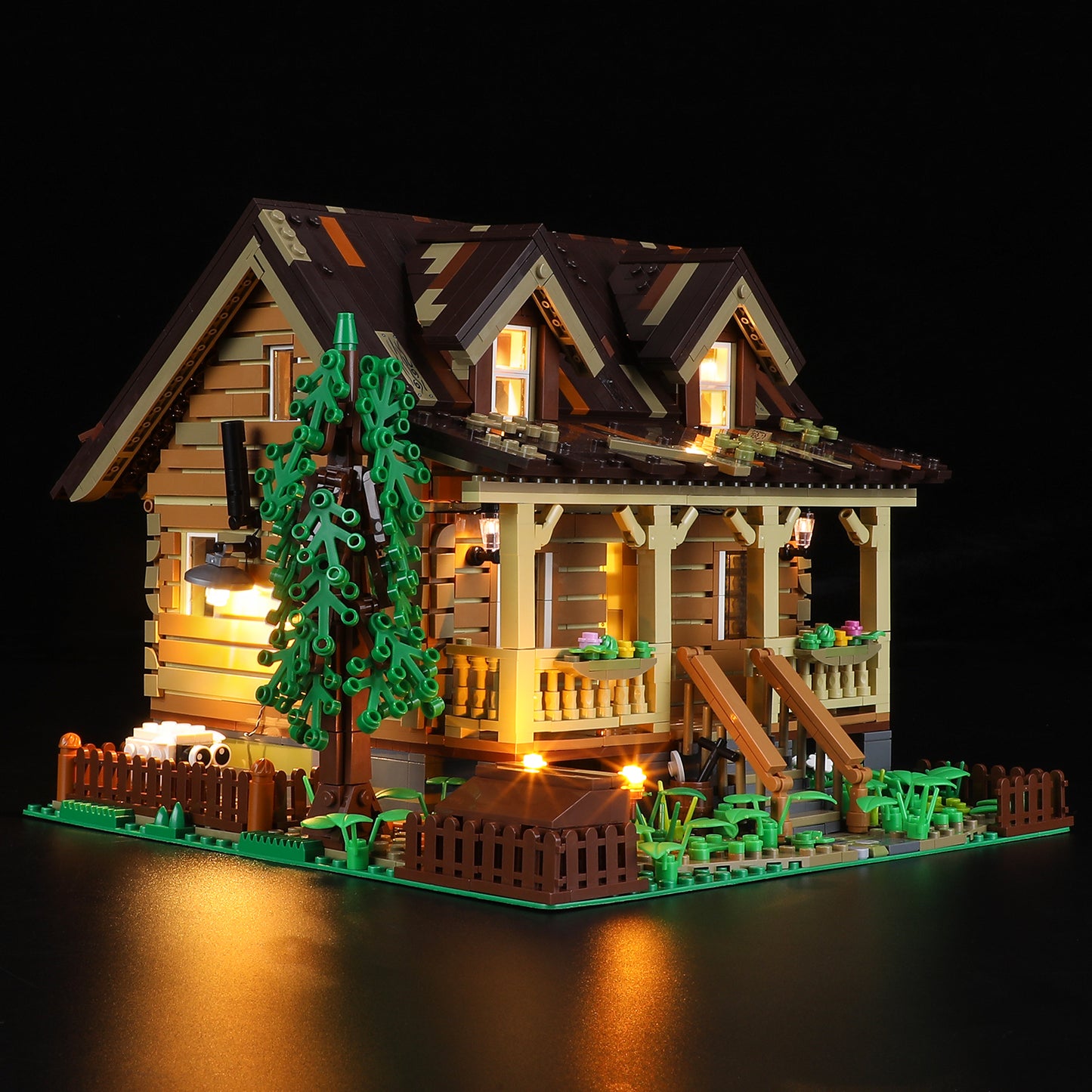 Lumibricks Funwhole FH9001 - Wood Cabin - Holzhütte