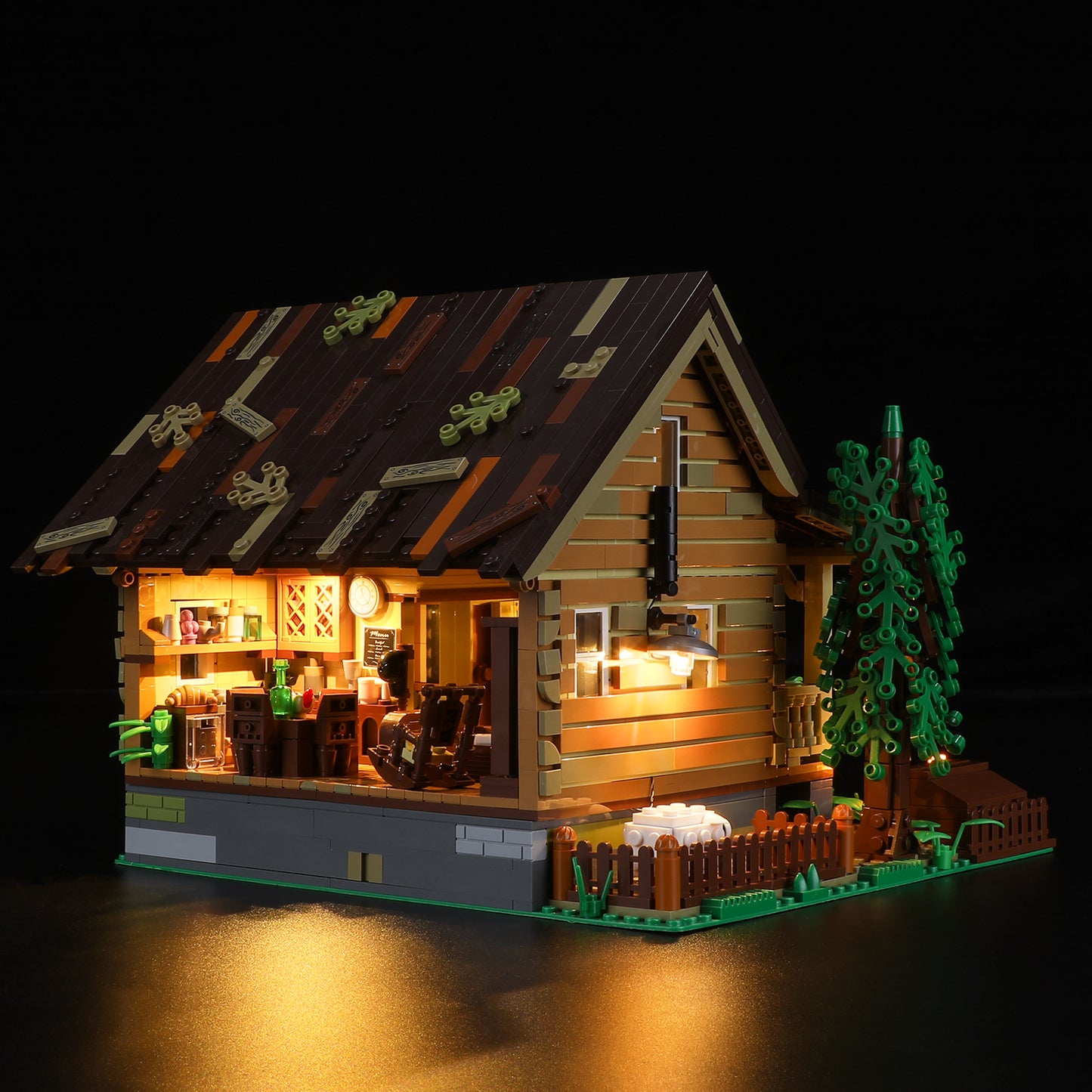 Lumibricks Funwhole FH9001 - Wood Cabin - Holzhütte