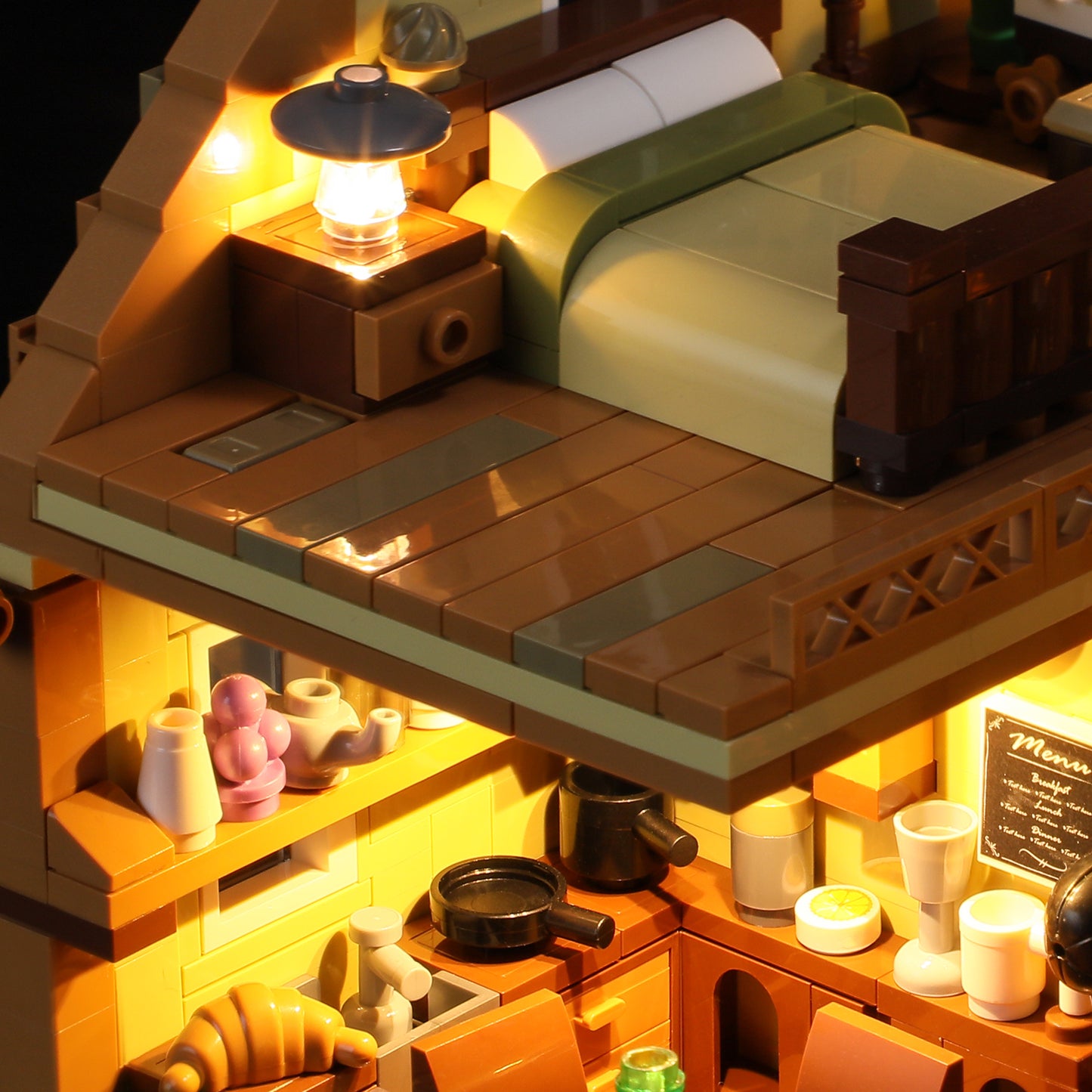 Lumibricks Funwhole FH9001 - Wood Cabin - Holzhütte