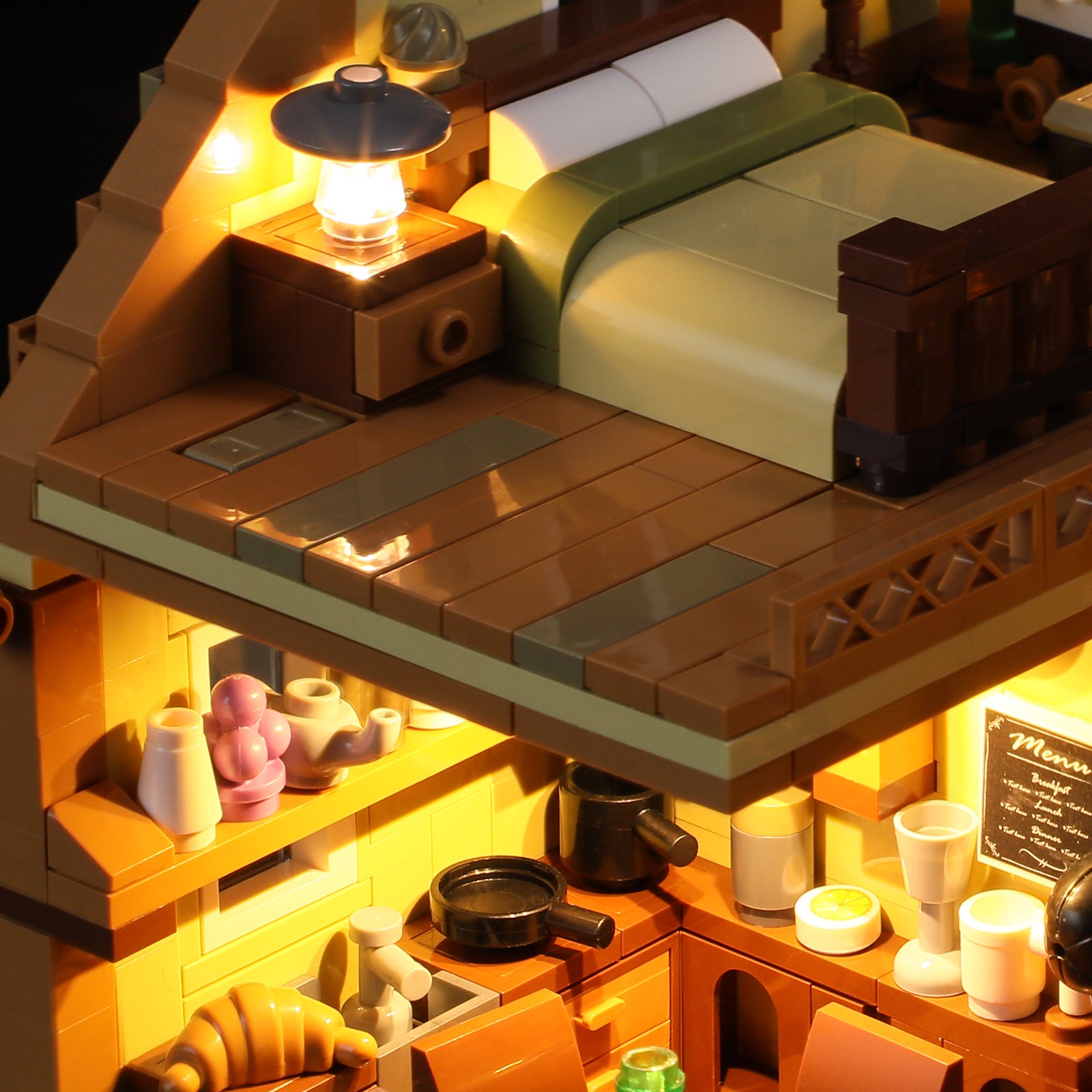 Lumibricks Funwhole FH9001 - Wood Cabin - Holzhütte