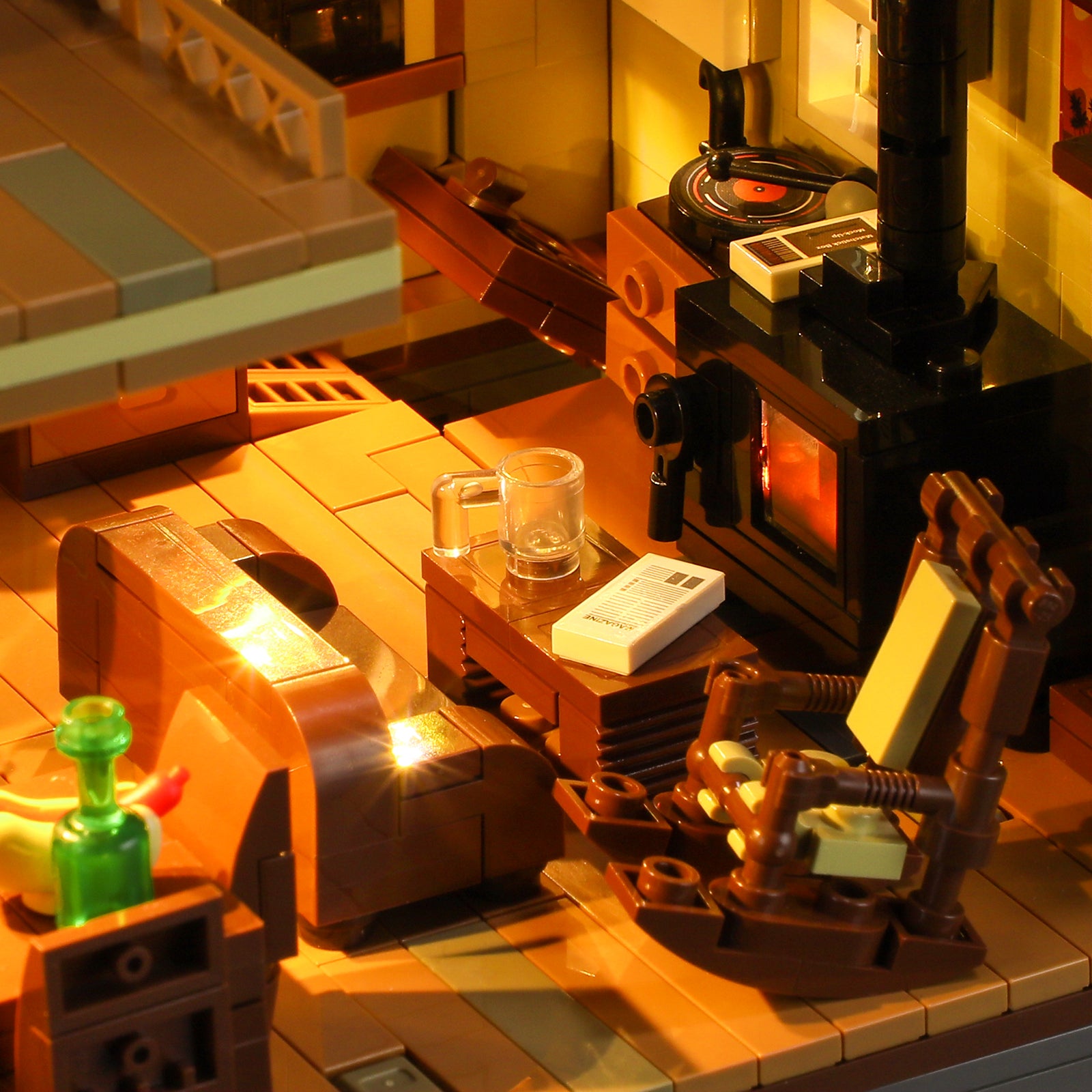 Lumibricks Funwhole FH9001 - Wood Cabin - Holzhütte