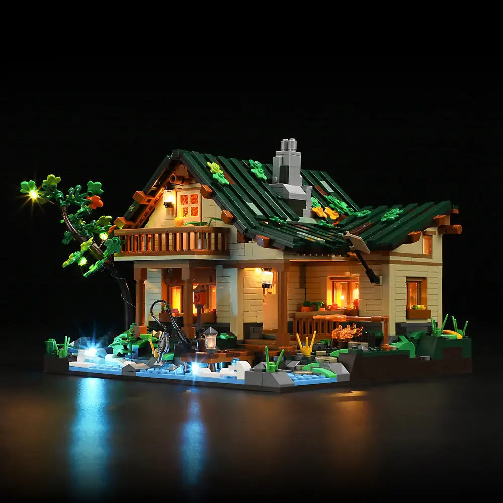 Lumibricks Funwhole FH9004 - Lakeside Lodge - Hütte am See