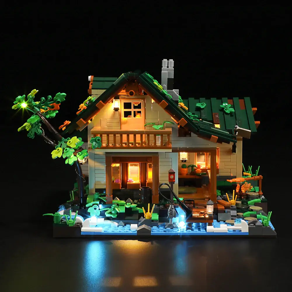 Lumibricks Funwhole FH9004 - Lakeside Lodge - Hütte am See