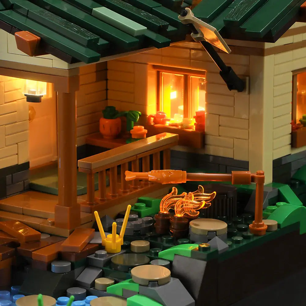 Lumibricks Funwhole FH9004 - Lakeside Lodge - Hütte am See