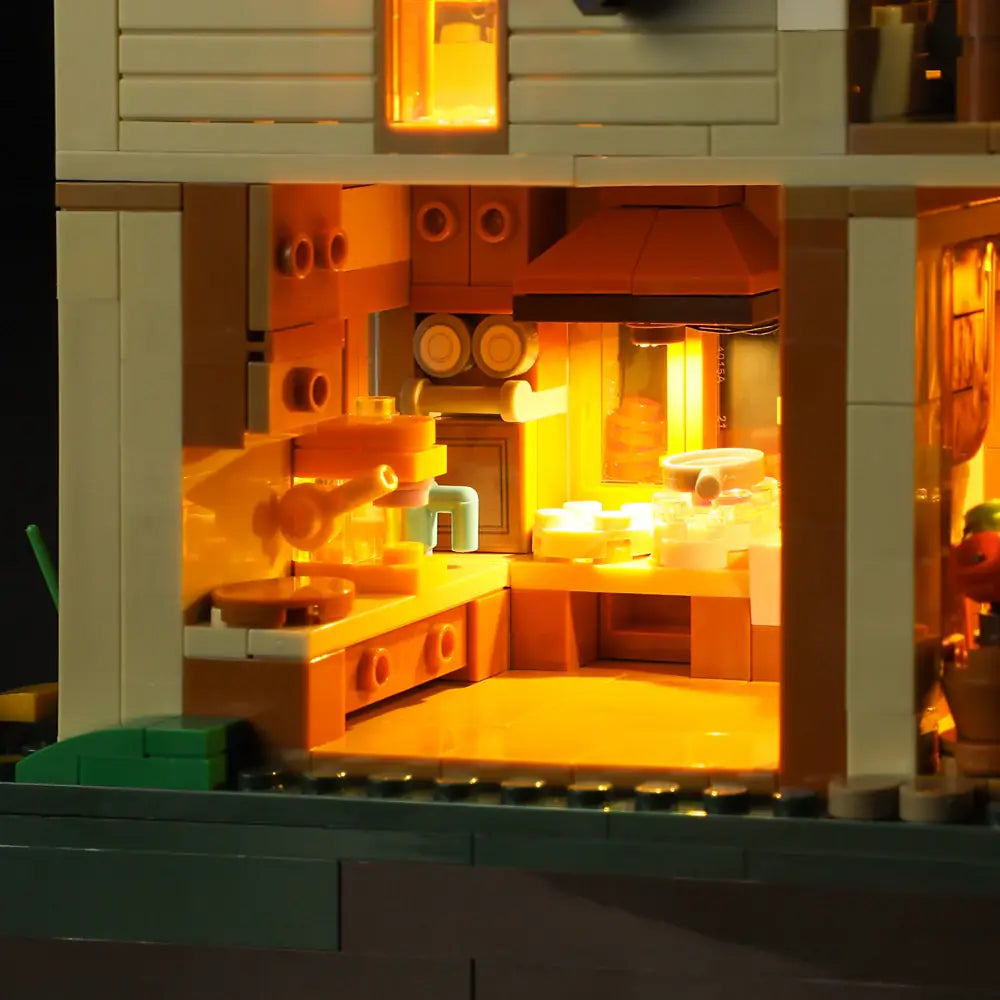 Lumibricks Funwhole FH9004 - Lakeside Lodge - Hütte am See