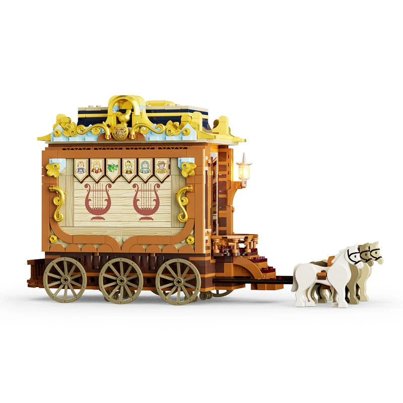Lumibricks L9063 - Medieval Troupe Carriage - Mittelalterliche Truppenkutsche