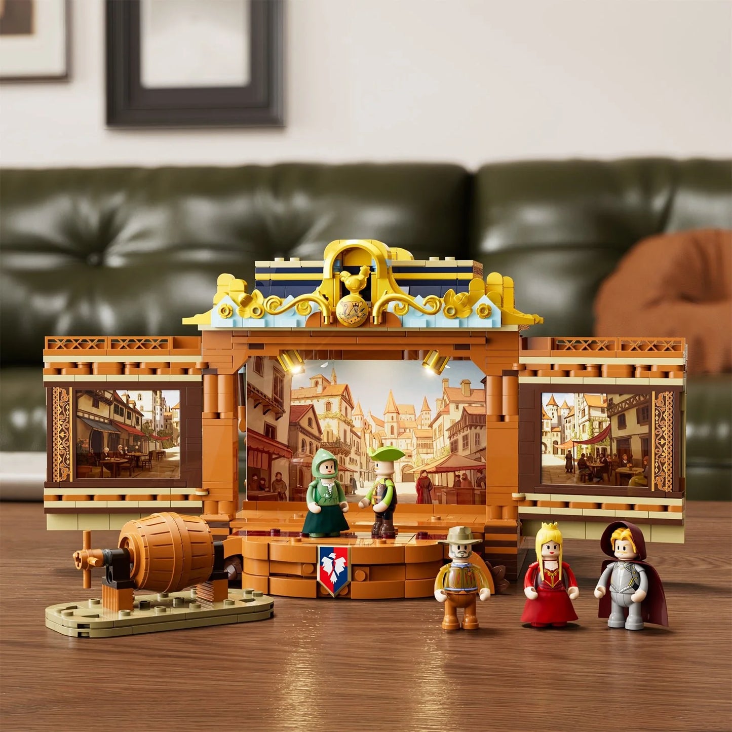 Lumibricks L9063 - Medieval Troupe Carriage - Mittelalterliche Truppenkutsche