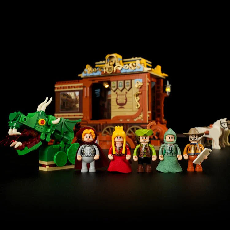 Lumibricks L9063 - Medieval Troupe Carriage - Mittelalterliche Truppenkutsche