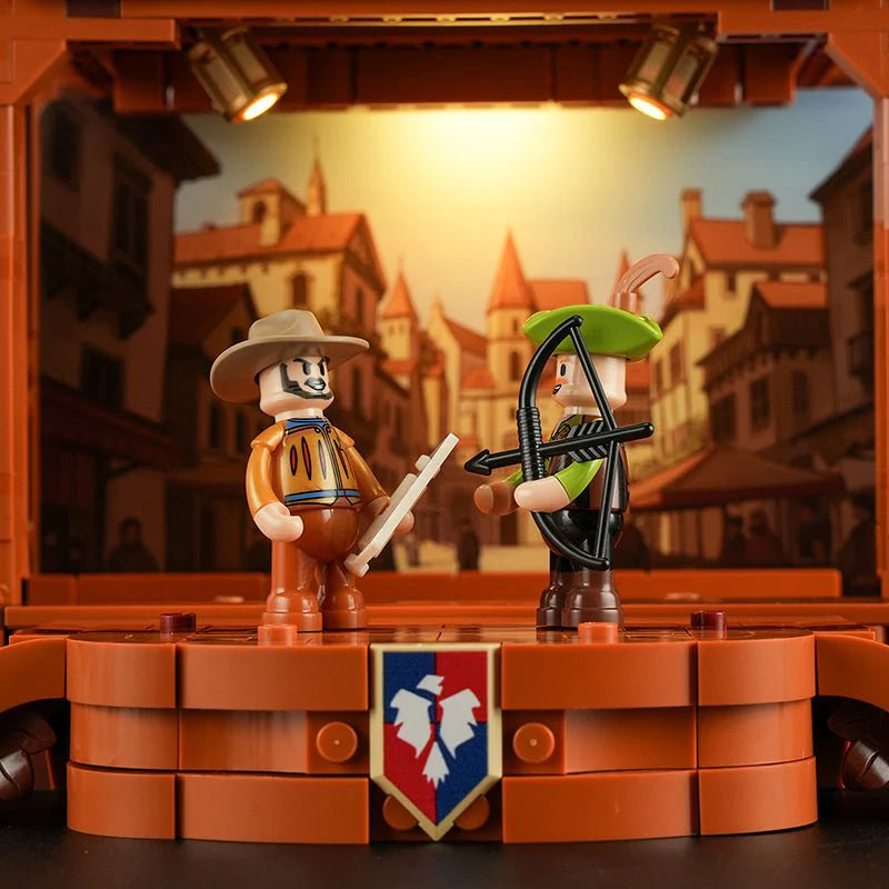 Lumibricks L9063 - Medieval Troupe Carriage - Mittelalterliche Truppenkutsche