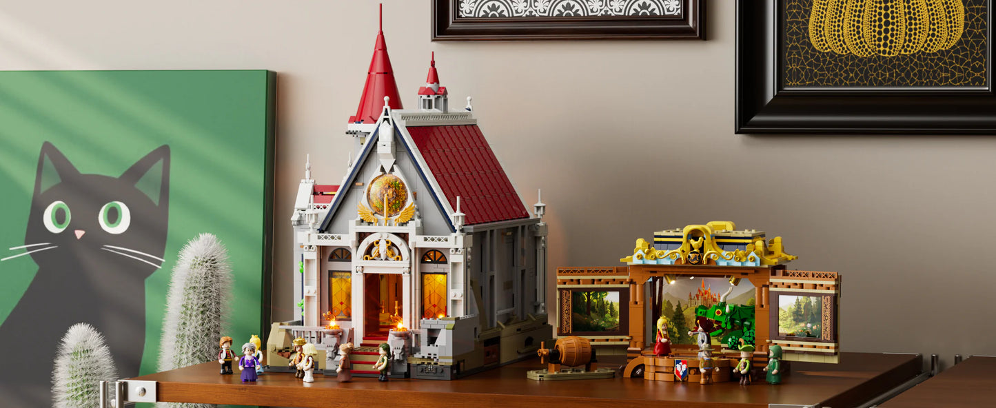 Lumibricks L9071 - Castle Banquet Hall - Bankettsaal des Schlosses