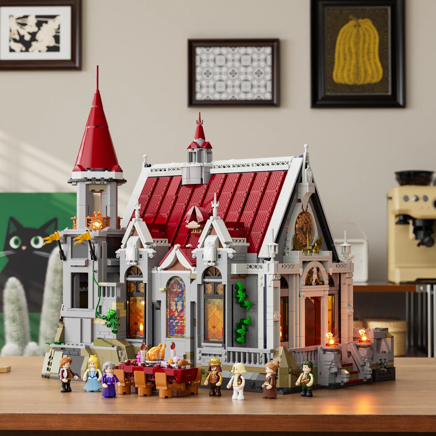 Lumibricks L9071 - Castle Banquet Hall - Bankettsaal des Schlosses