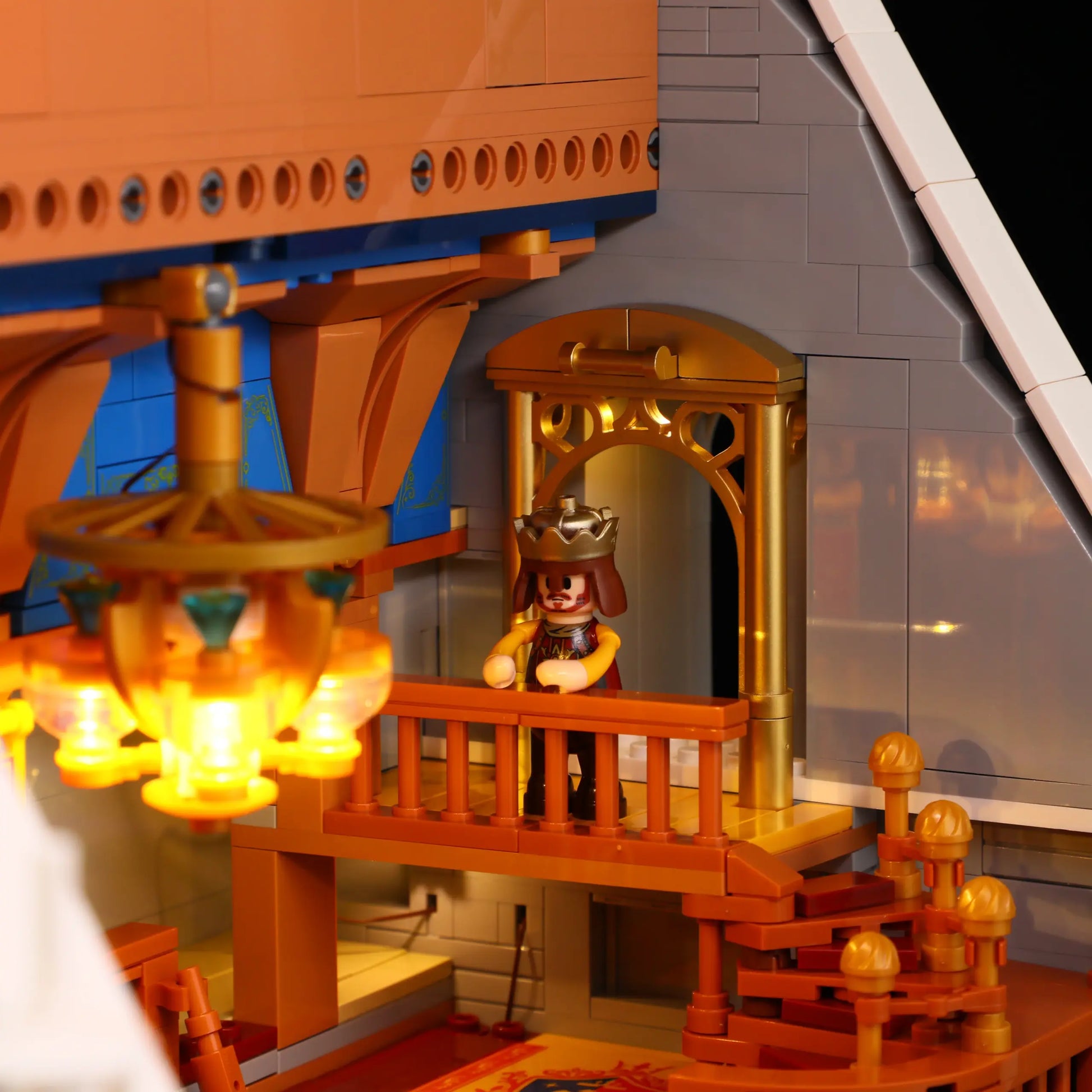 Lumibricks L9071 - Castle Banquet Hall - Bankettsaal des Schlosses