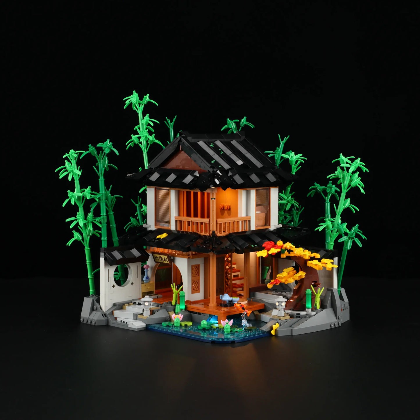Lumibricks L9075 - Bamboo House - Bambushaus