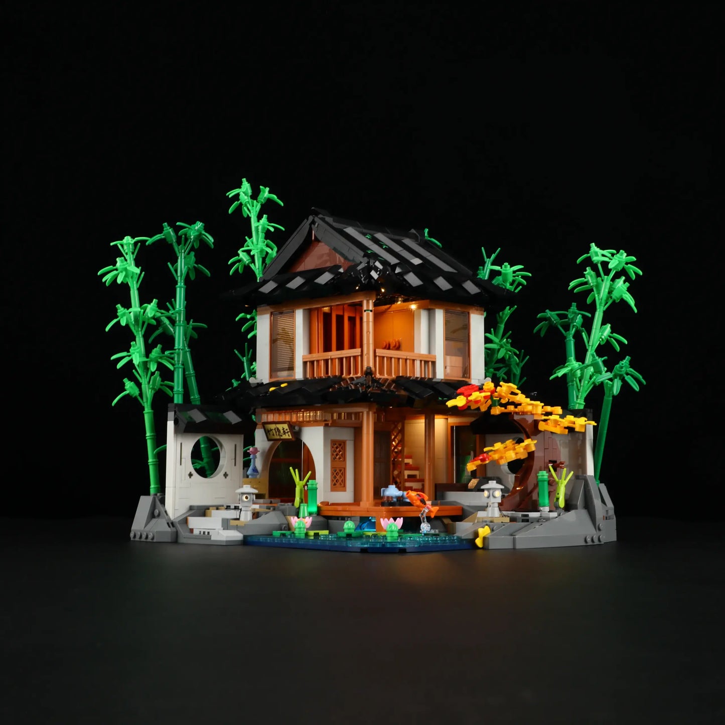 Lumibricks L9075 - Bamboo House - Bambushaus