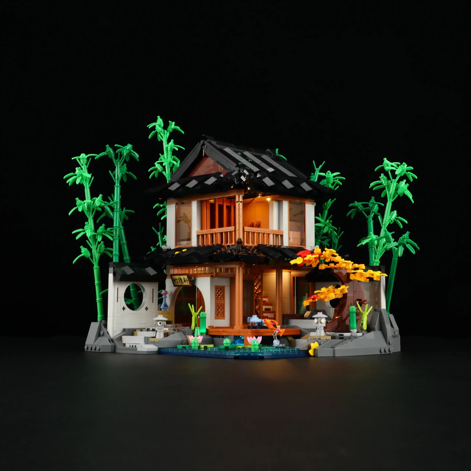 Lumibricks L9075 - Bamboo House - Bambushaus