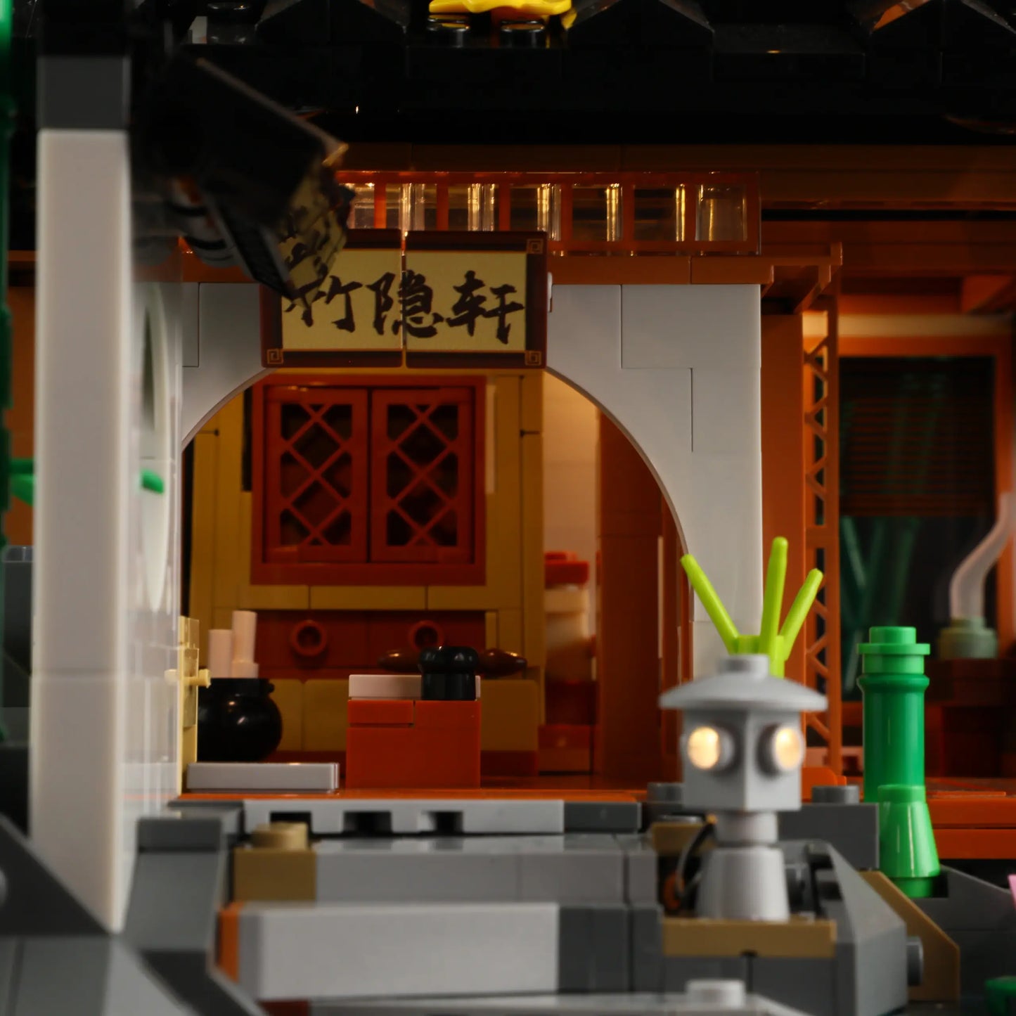 Lumibricks L9075 - Bamboo House - Bambushaus