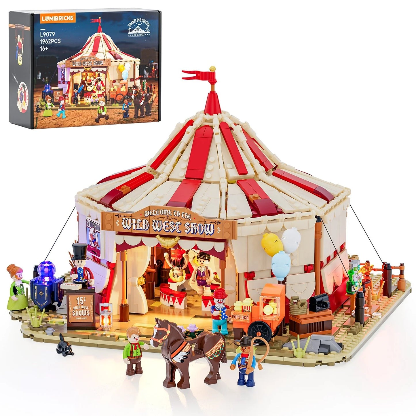 Lumibricks L9079 - Traveling Circus - Wanderzirkus