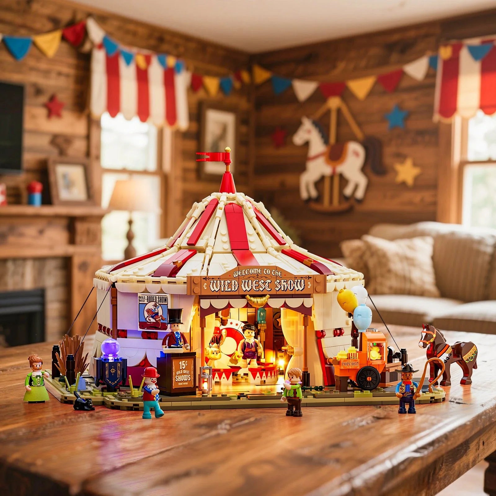 Lumibricks L9079 - Traveling Circus - Wanderzirkus