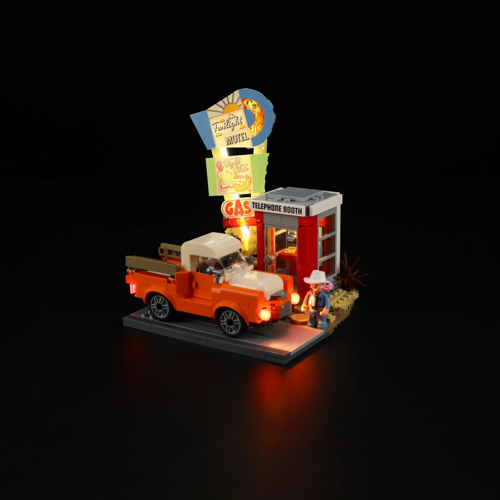 Lumibricks L9082 - Sunset Stopover - Zwischenstopp bei Sonnenuntergang