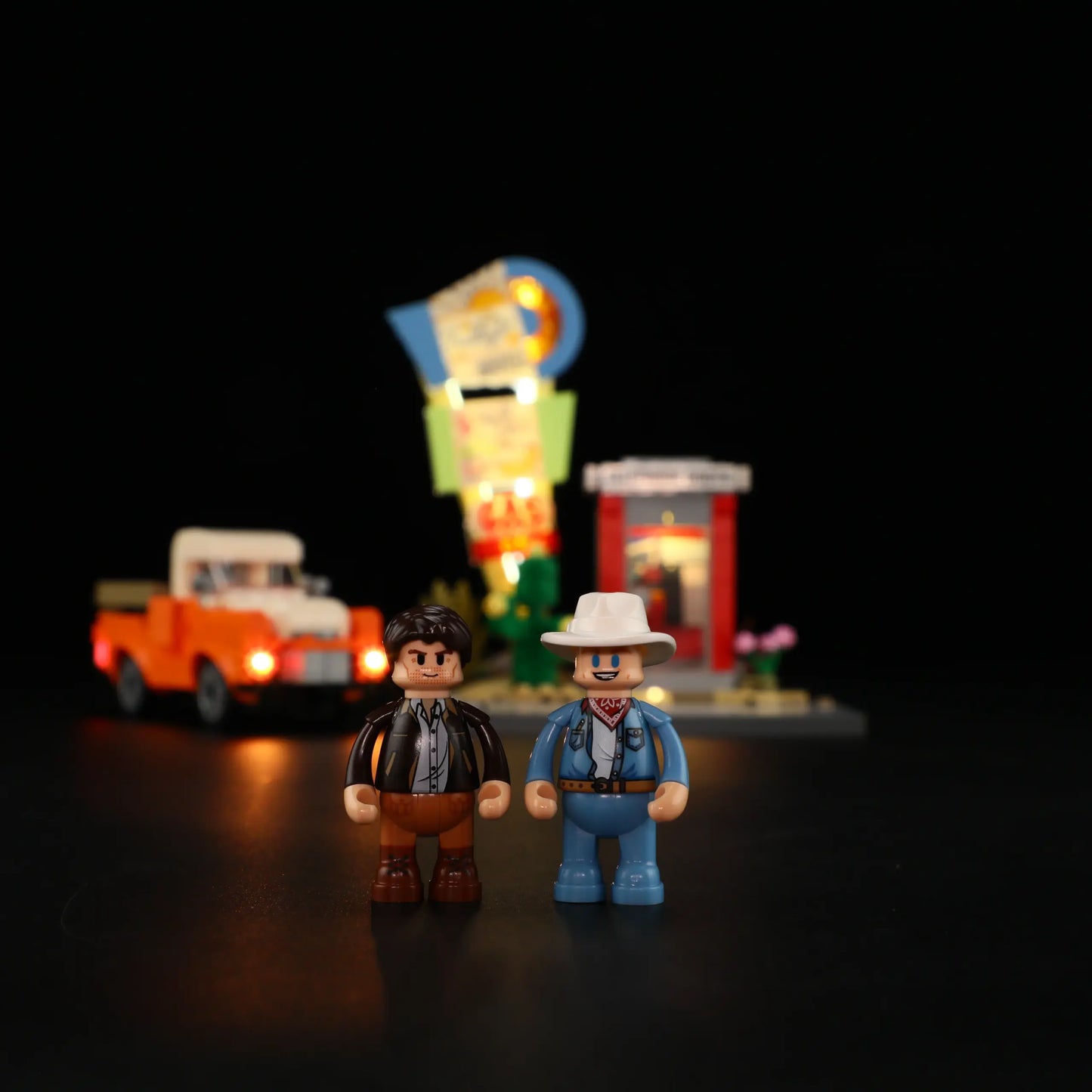 Lumibricks L9082 - Sunset Stopover - Zwischenstopp bei Sonnenuntergang