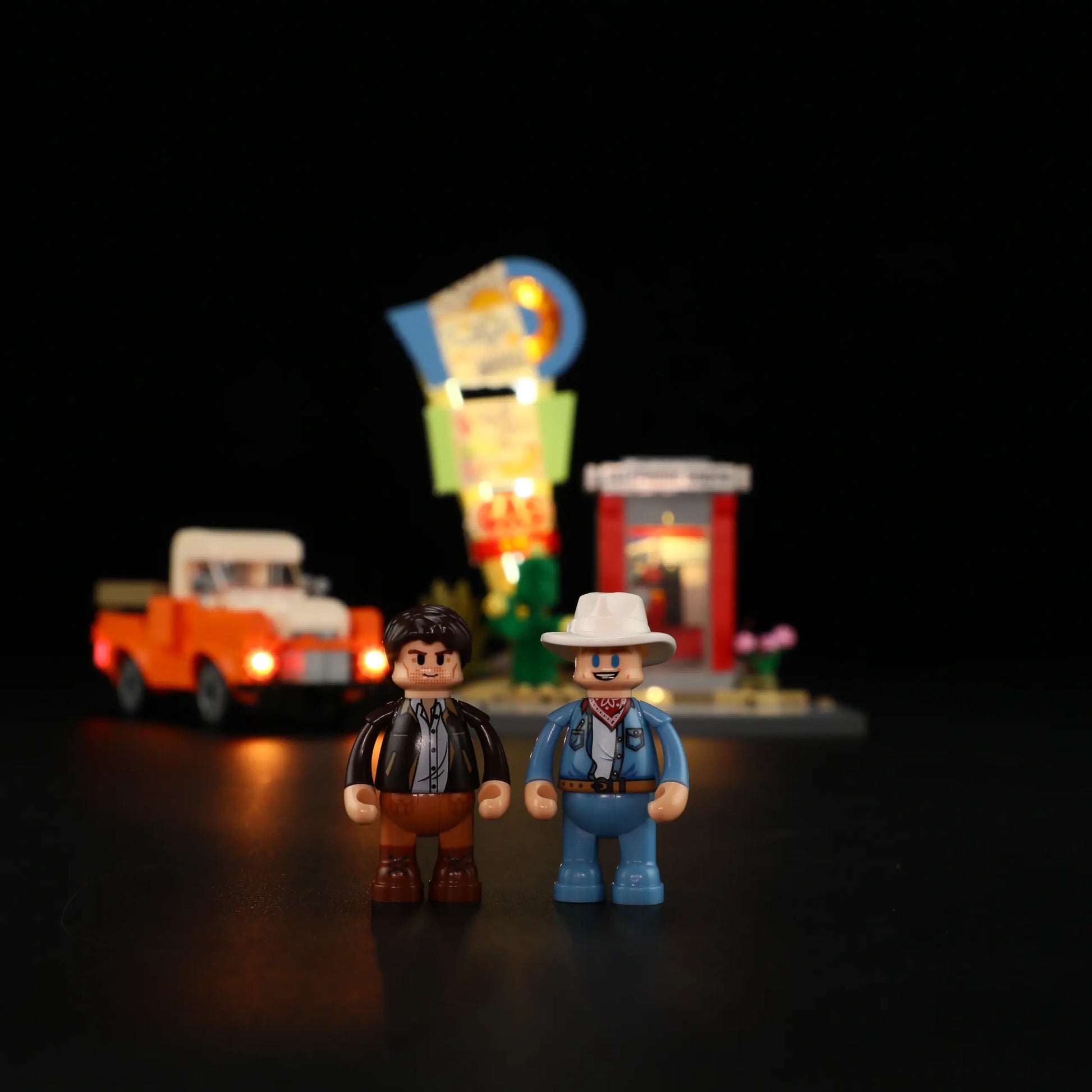Lumibricks L9082 - Sunset Stopover - Zwischenstopp bei Sonnenuntergang