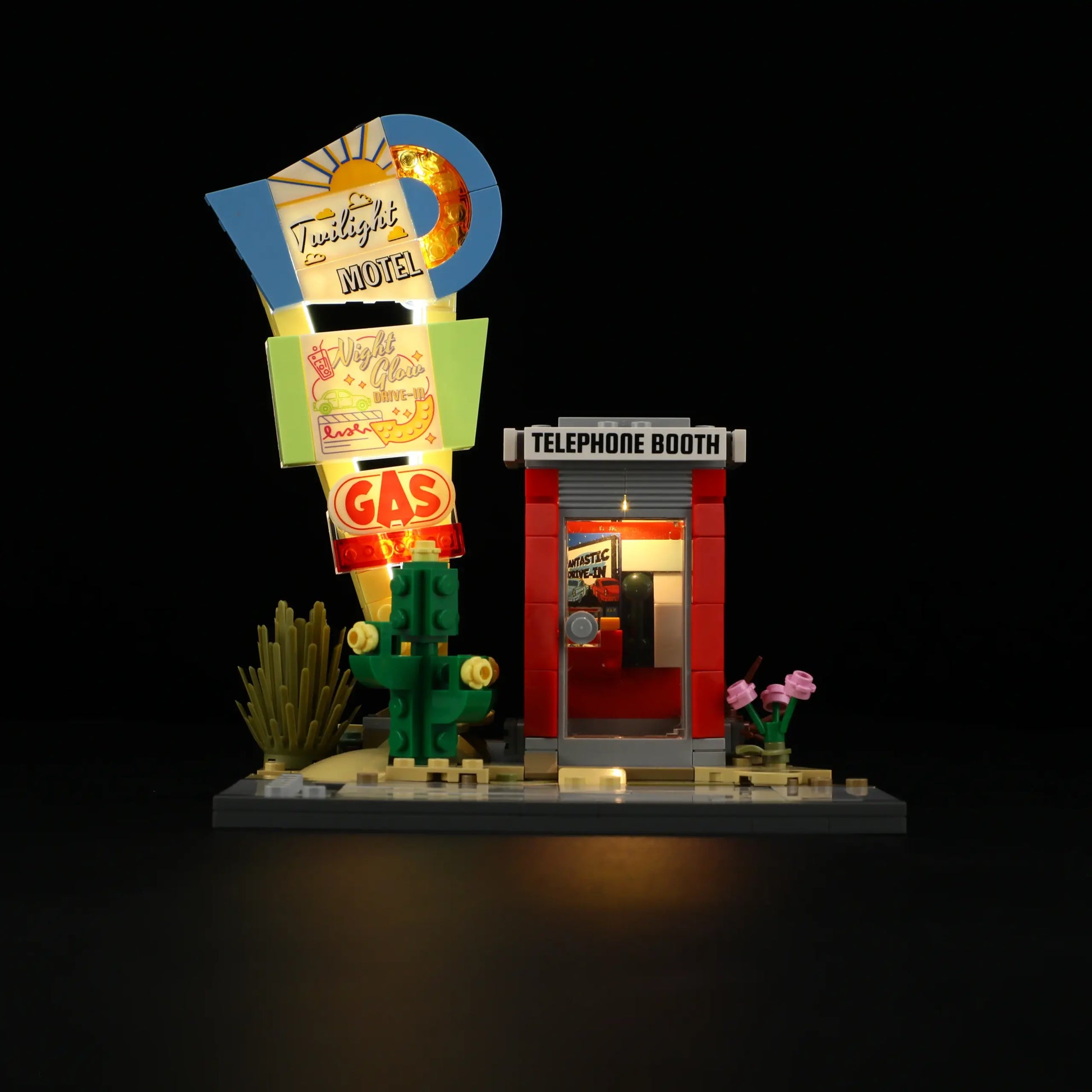 Lumibricks L9082 - Sunset Stopover - Zwischenstopp bei Sonnenuntergang
