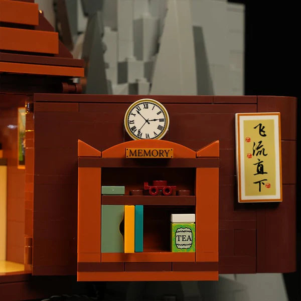 Lumibricks 10010 / L9083 - Waterfal Cabin - Wasserfallhütte