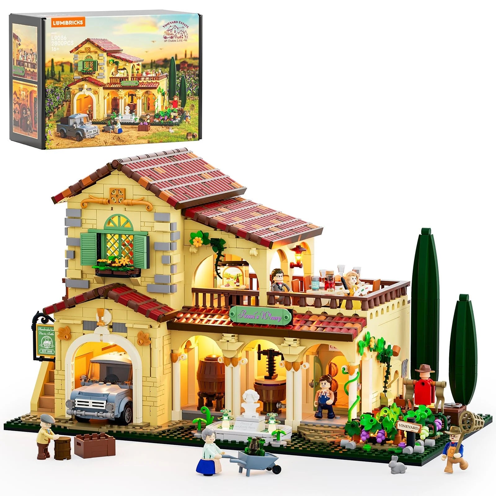 Lumibricks L9086 - Vineyard Estate - Weingut