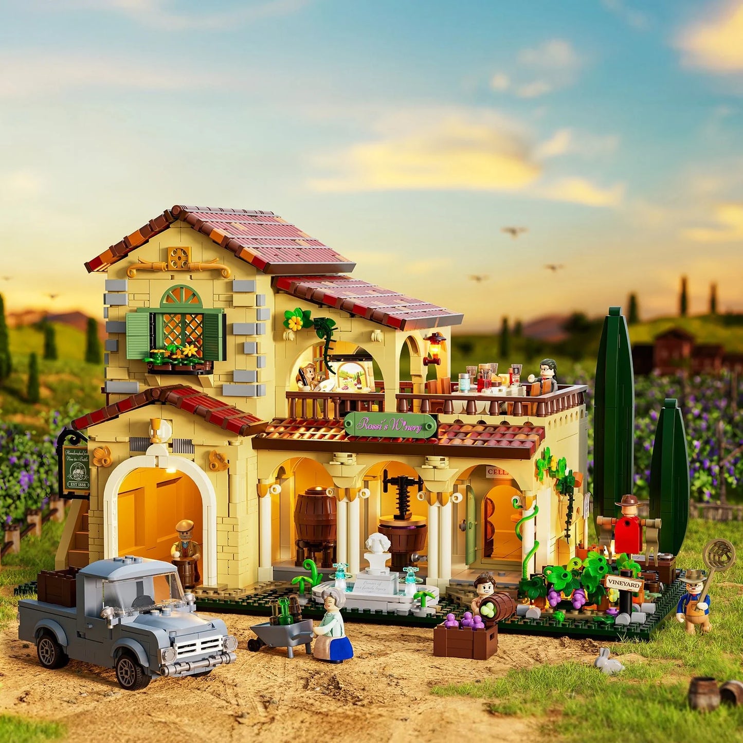 Lumibricks L9086 - Vineyard Estate - Weingut