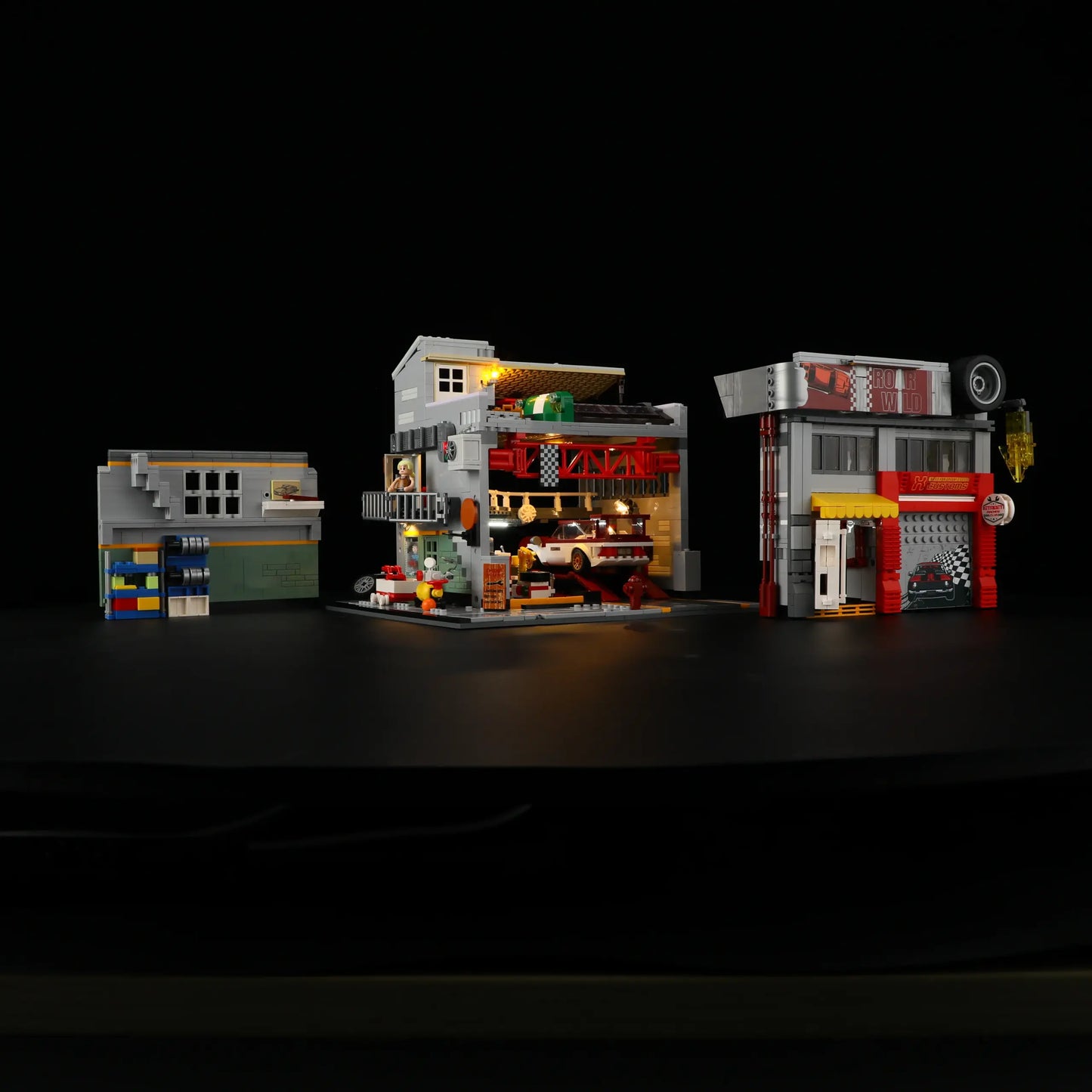 Lumibricks L9088 - Street MOD Garage - Strassen-MOD-Garage