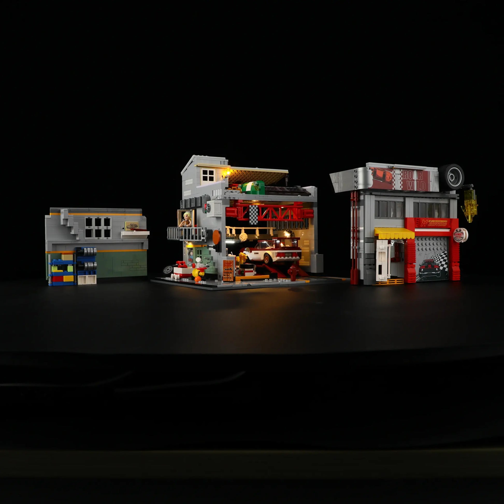 Lumibricks L9088 - Street MOD Garage - Strassen-MOD-Garage