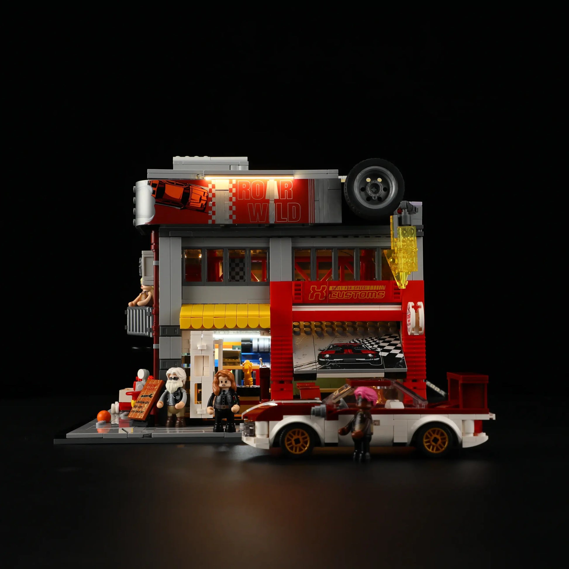 Lumibricks L9088 - Street MOD Garage - Strassen-MOD-Garage