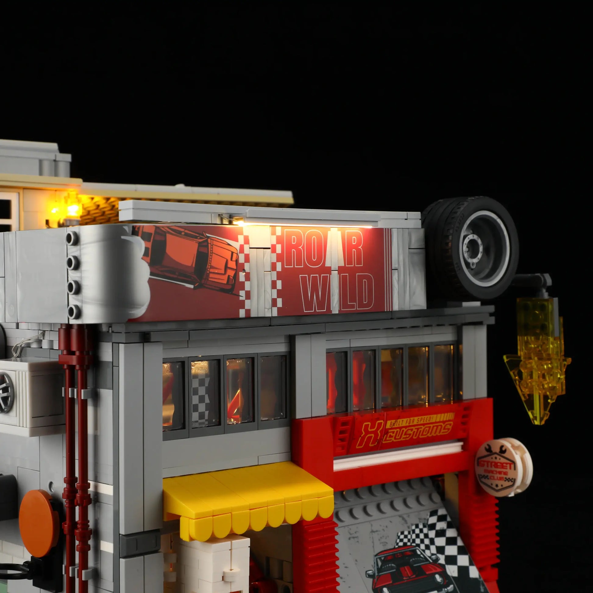 Lumibricks L9088 - Street MOD Garage - Strassen-MOD-Garage