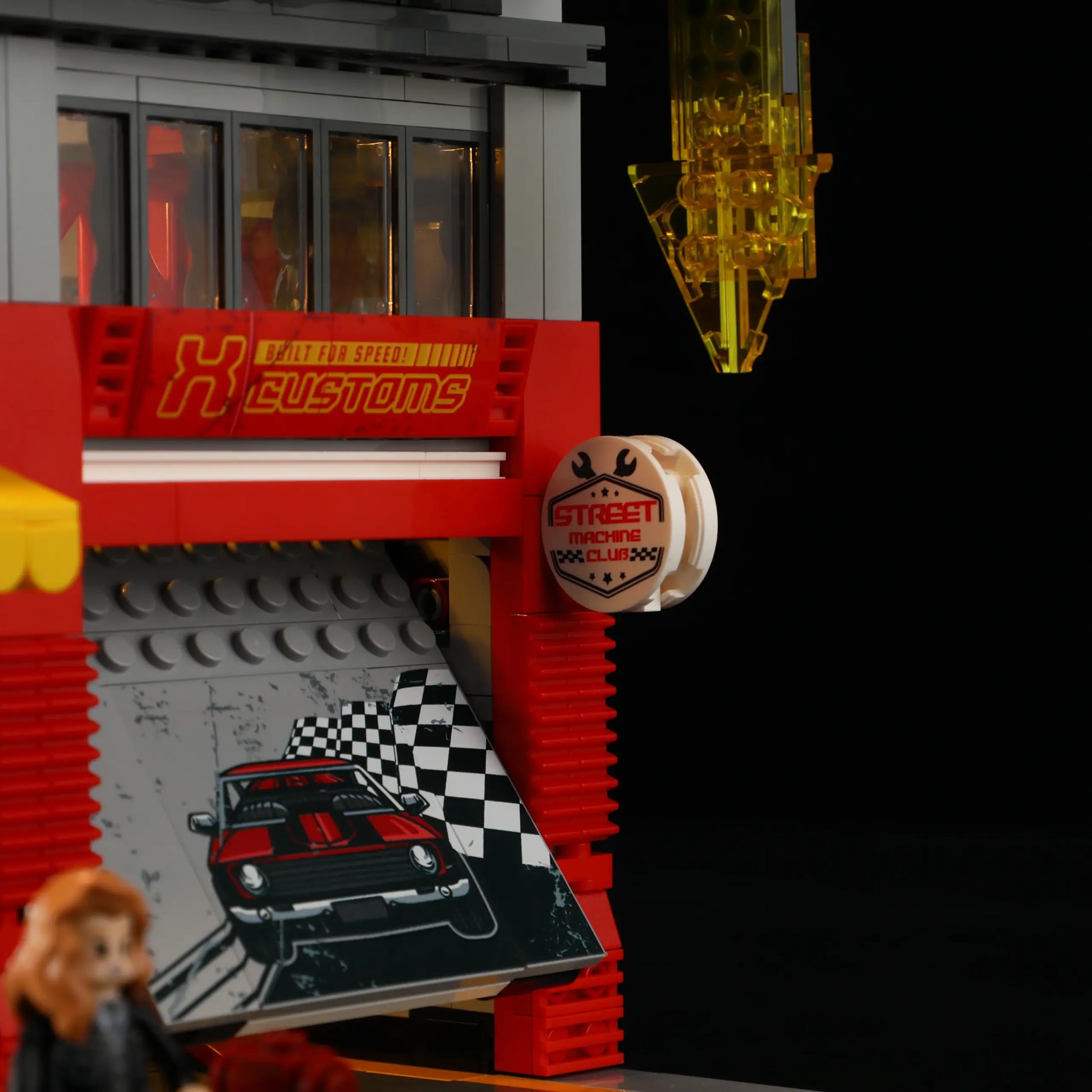 Lumibricks L9088 - Street MOD Garage - Strassen-MOD-Garage